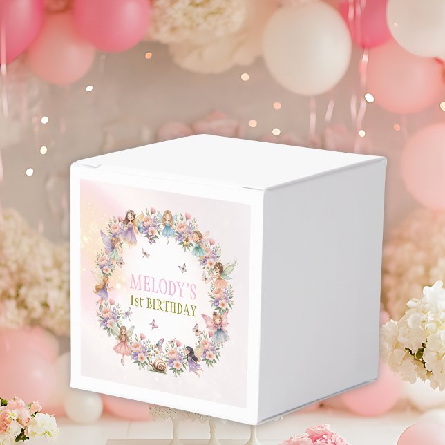 Caja Para Regalos Whimsical fairy garden Hershey's Candy Favors (Subido por el creador)