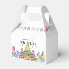 Caja Para Regalos Whimsical Fairytale Dragon Baby Shower