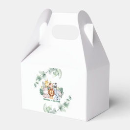 Caja Para Regalos Whimsical Jungle Safari Animal Birthday