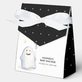 Caja Para Regalos Whimsical Little Boo Balloon Baby Shower