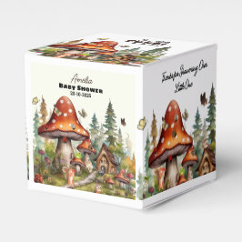 Caja Para Regalos Whimsical Woodland Forest Mushroom Baby Shower