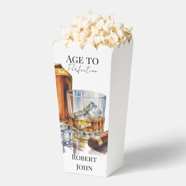 Caja Para Regalos Whiskey and Cigar Men’s Birthday Party (apareció)