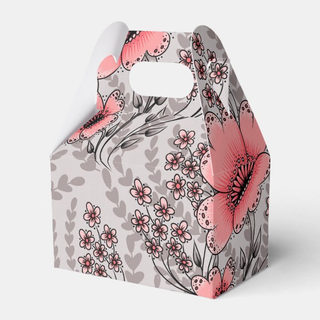 Caja Para Regalos Wild fields favour boxes (Front Side)