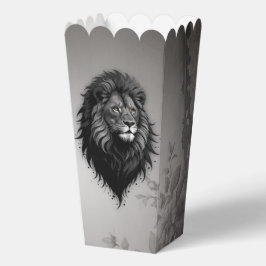 Caja Para Regalos Wild Grace: impresionante retrato de un león