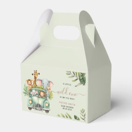 Caja Para Regalos Wild One Safari Animals Baby Shower