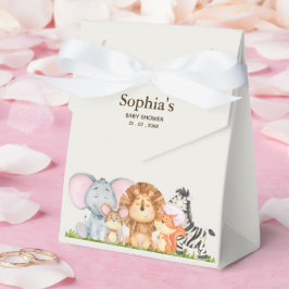 Caja Para Regalos Wild One Safari Baby Shower