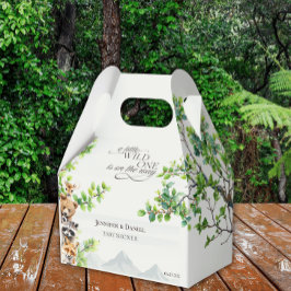 Caja Para Regalos Wild One Woodland Wildlife Baby Shower Favor Gift 