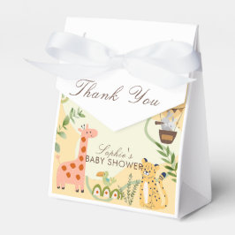 Caja Para Regalos Wild Safari Adventure Awaits Baby Shower