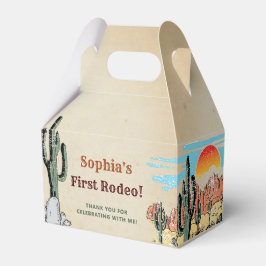 Caja Para Regalos Wild West Cowboy Birthday Party