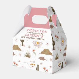 Caja Para Regalos Wild West Cowgirl Birthday Party Favor Box