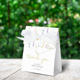 Caja Para Regalos Wildflower Baby Shower Gracias