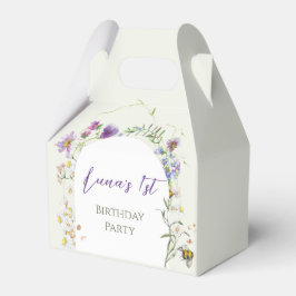 Caja Para Regalos Wildflower First Birthday