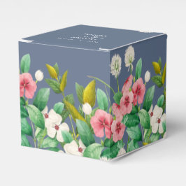 Caja Para Regalos Wildflowers Periwinkle Dusty Blue Boda