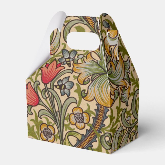 Caja Para Regalos William Morris Golden Lily Antique (Front Side)