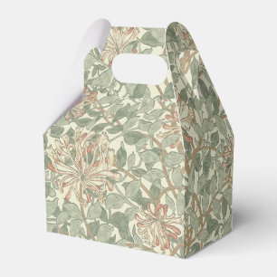 Caja Para Regalos William Morris Honeysuckle Green Floral