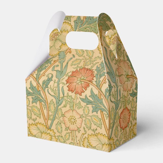 Caja Para Regalos William Morris - Rosa y Rosa de época (Front Side)