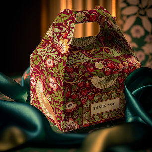Caja Para Regalos William Morris Strawberry Thief Favbox