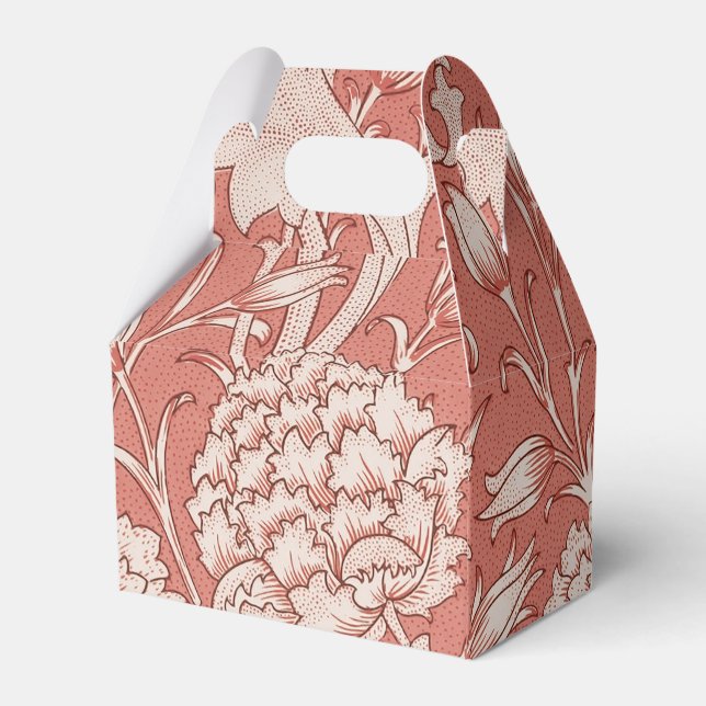 Caja Para Regalos William Morris Wild Tulip Classic Victorian Design (Reverso)