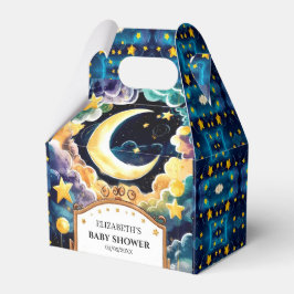 Caja Para Regalos winkle Star Boho Celestial Baby Shower