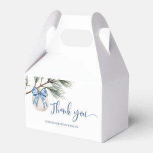 Caja Para Regalos Winter Chinoiserie Bow Bridal Shower Favxes