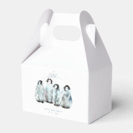 Caja Para Regalos Winter Penguin Baby Shower
