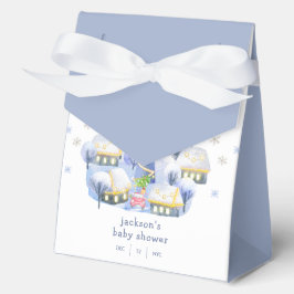 Caja Para Regalos Winter Snow It Take A Village Baby Shower 