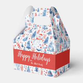 Caja Para Regalos Winter Wonderland