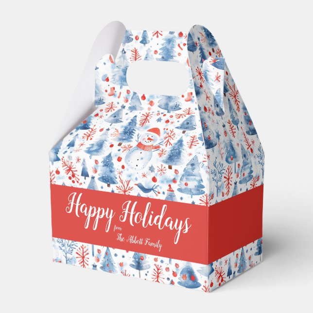 Caja Para Regalos Winter Wonderland (Front Side)