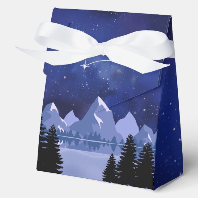 Caja Para Regalos Wishing Star Night Sky (Anverso)