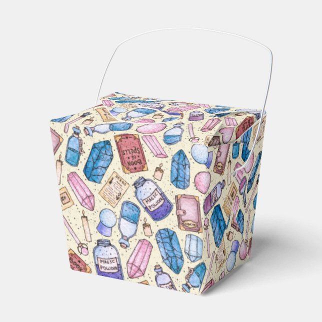 Caja Para Regalos Witchy Wonders Favor Box (Front Side)