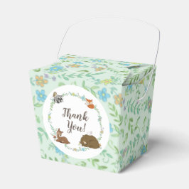 Caja Para Regalos Woodland Animal Baby Shower