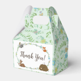 Caja Para Regalos Woodland Animal Baby Shower