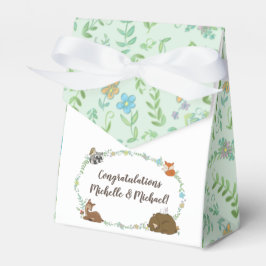 Caja Para Regalos Woodland Animal Baby Shower