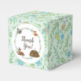 Caja Para Regalos Woodland Animal Baby Shower