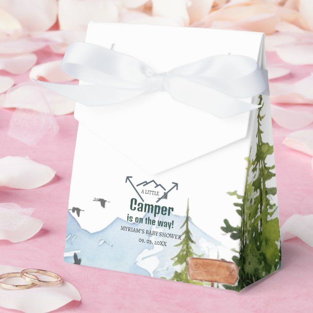 Caja Para Regalos Woodland Animals Adventure Baby Shower (Boda)