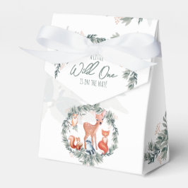 Caja Para Regalos Woodland Animals Baby Shower Favor Box