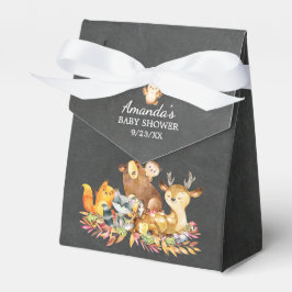Caja Para Regalos Woodland Animals Baby Shower Favor Box