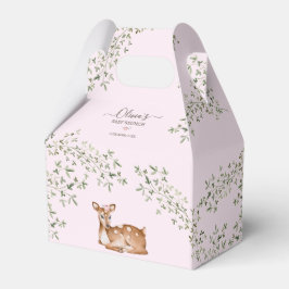 Caja Para Regalos Woodland Deer Baby Shower