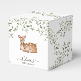 Caja Para Regalos Woodland Deer Baby Shower