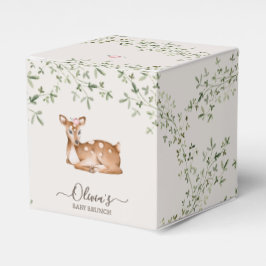 Caja Para Regalos Woodland Deer Baby Shower