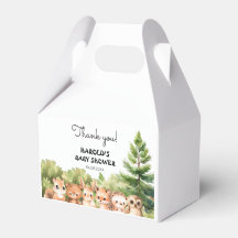 Woodland Forest Animals Baby Shower
