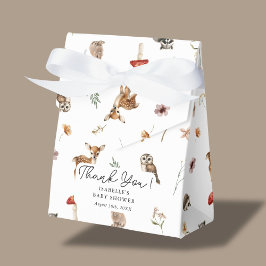 Caja Para Regalos Woodland Forest Animals Gender Neutral Baby Shower