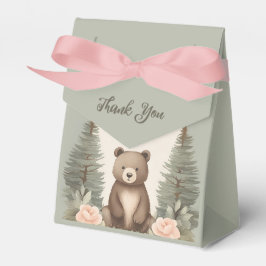 Caja Para Regalos Woodland Forest Bear