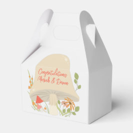Caja Para Regalos Woodland Mushroom Baby Shower