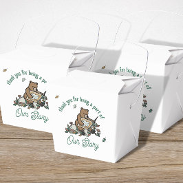 Caja Para Regalos Woodland Storybook Bear Baby Shower