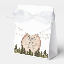 Caja Para Regalos Woodland Winter Forest Baby Shower