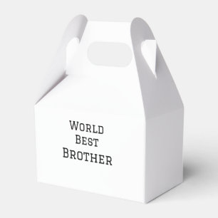 Caja Para Regalos World best brother agregar nombre texto deportes d