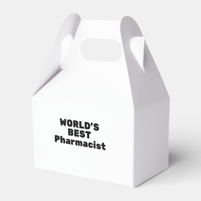 Caja Para Regalos World's best Pharmacist (Front Side)