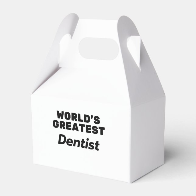Caja Para Regalos World's Greatest Dentist (Front Side)