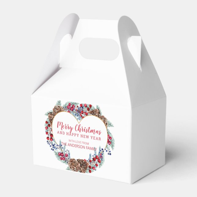 Caja Para Regalos Wreath de pieles (Front Side)